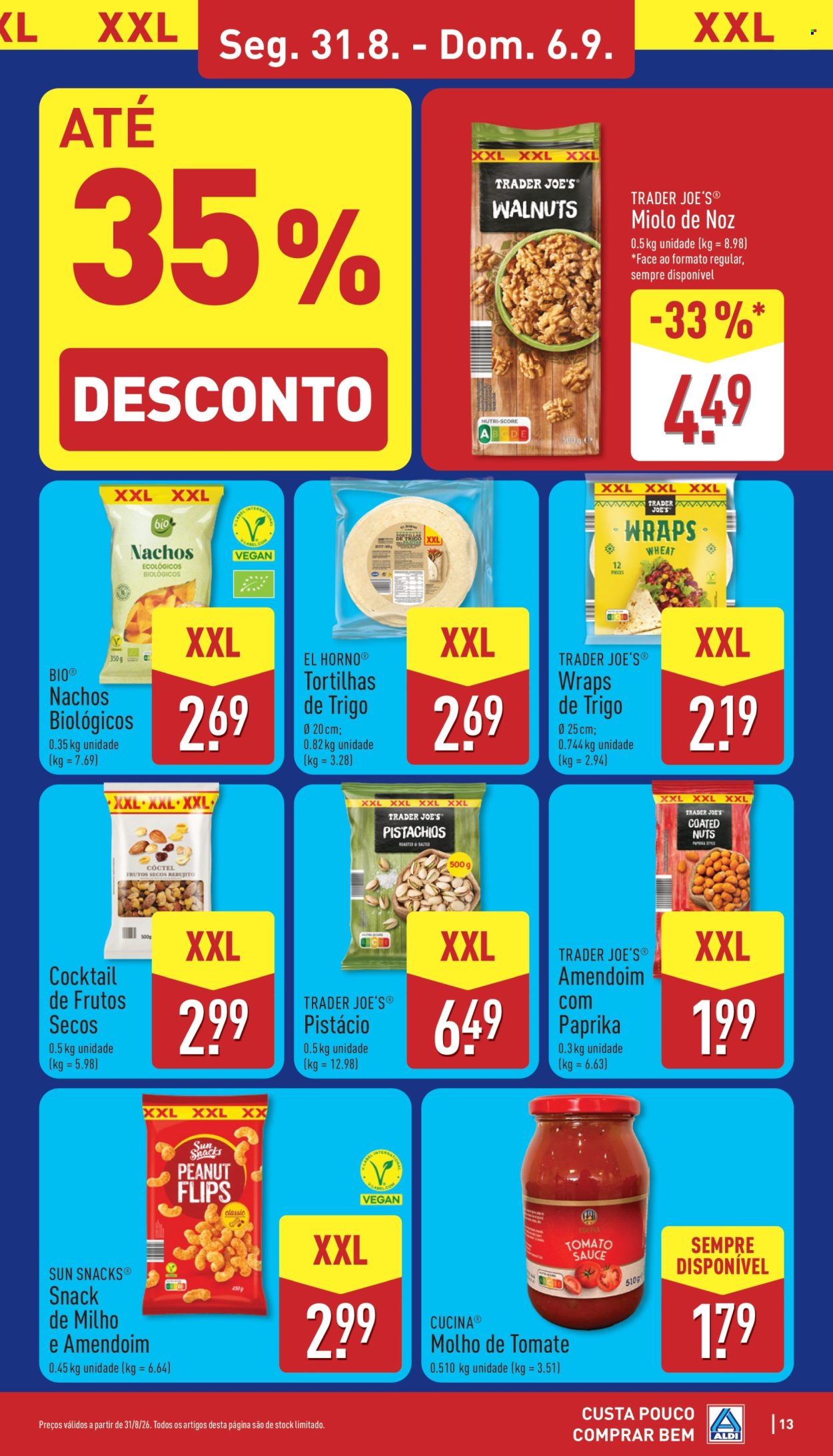 Folheto Aldi - 31.8.2026 - 6.9.2026. Página 13