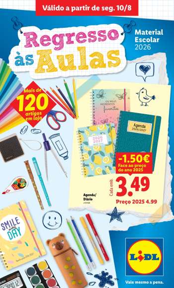 Folheto Lidl.