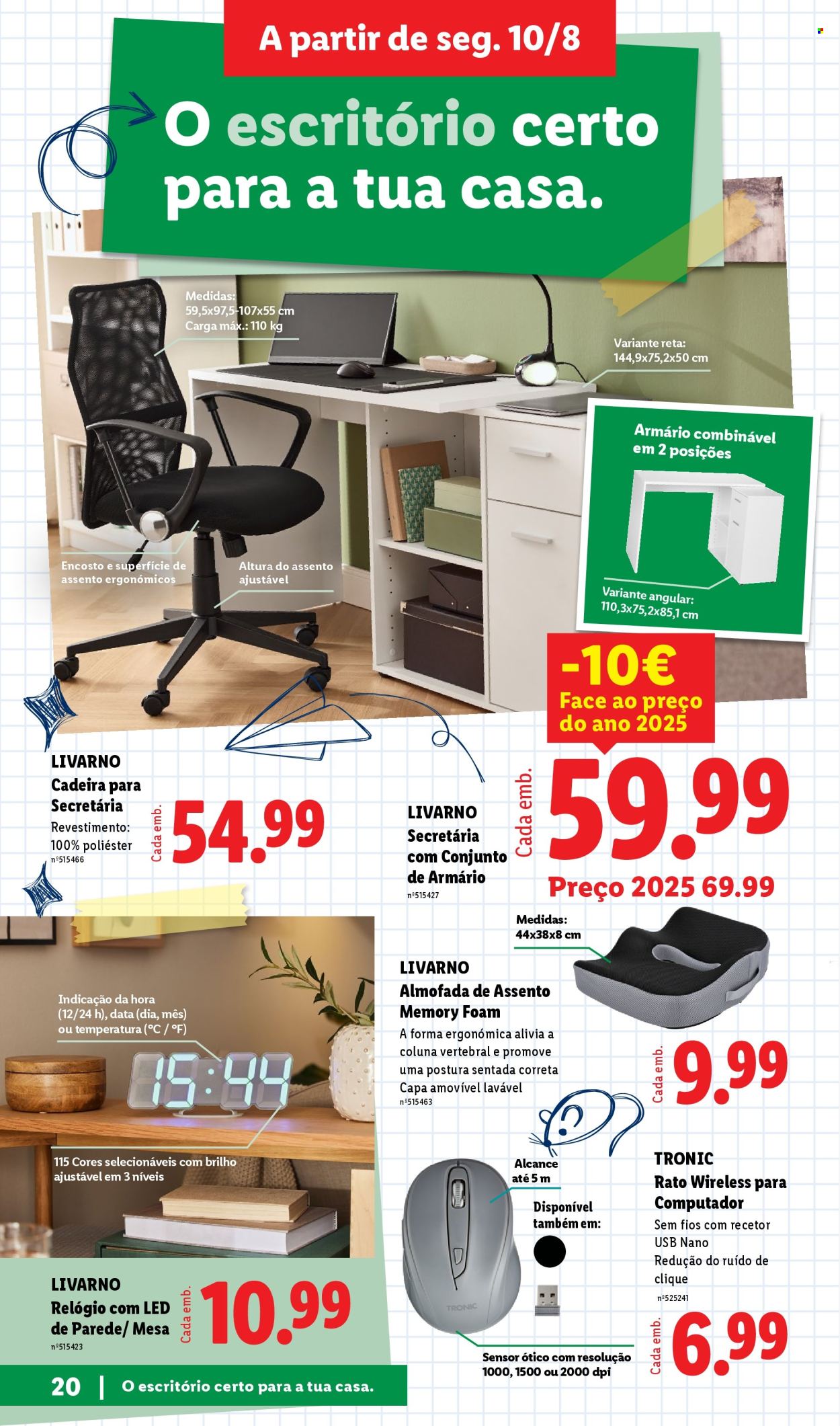 Folheto Lidl. Página 20