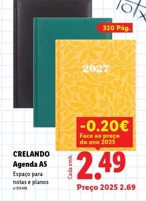 CRELANDO Agenda A5