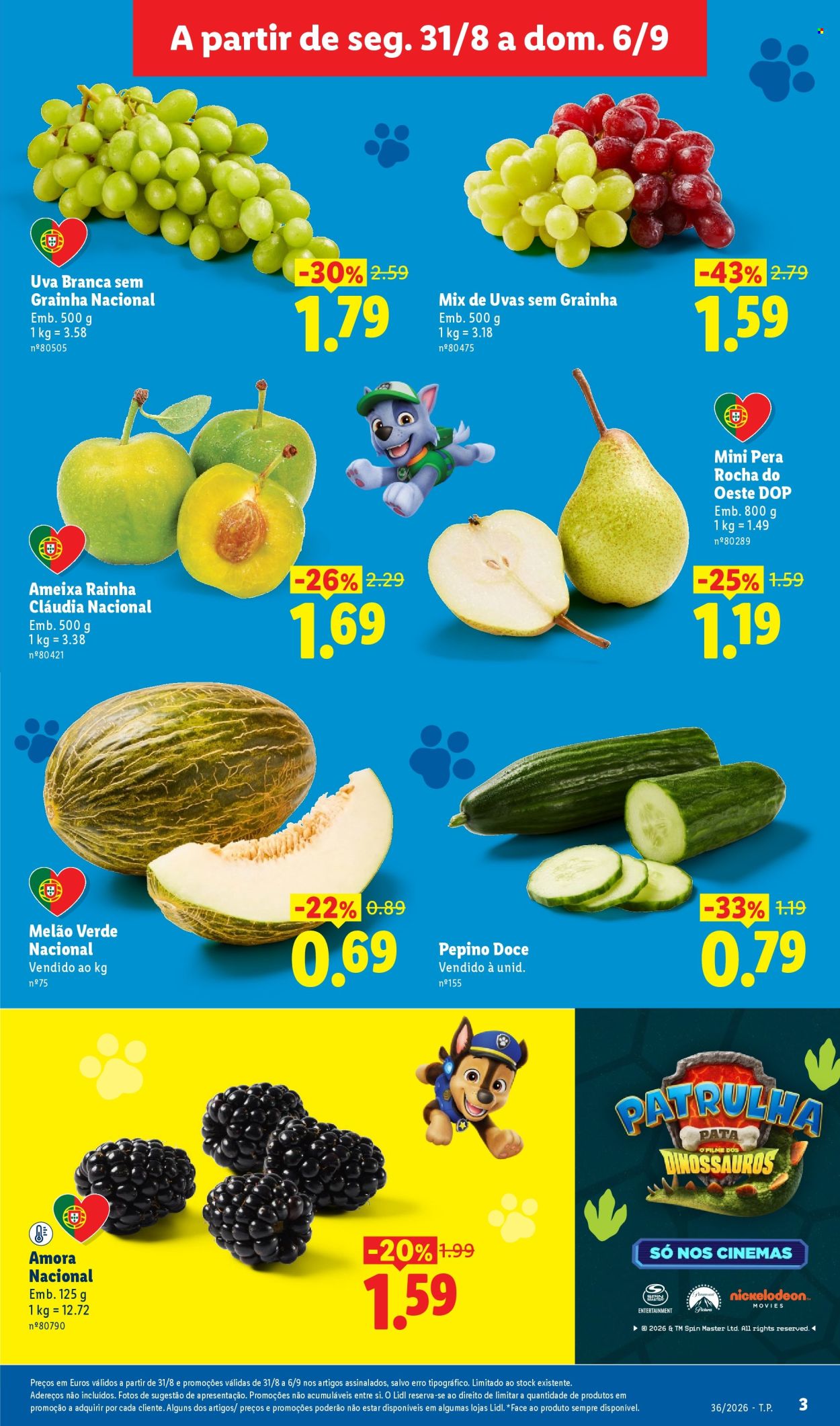 Folheto Lidl - 31.8.2026 - 6.9.2026. Página 3