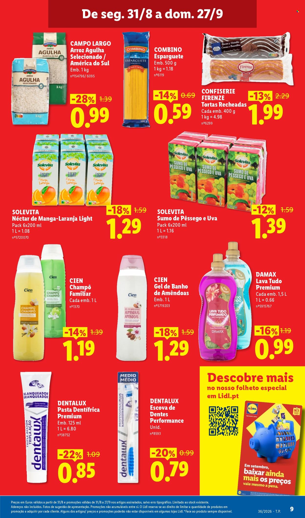 Folheto Lidl - 31.8.2026 - 6.9.2026. Página 9