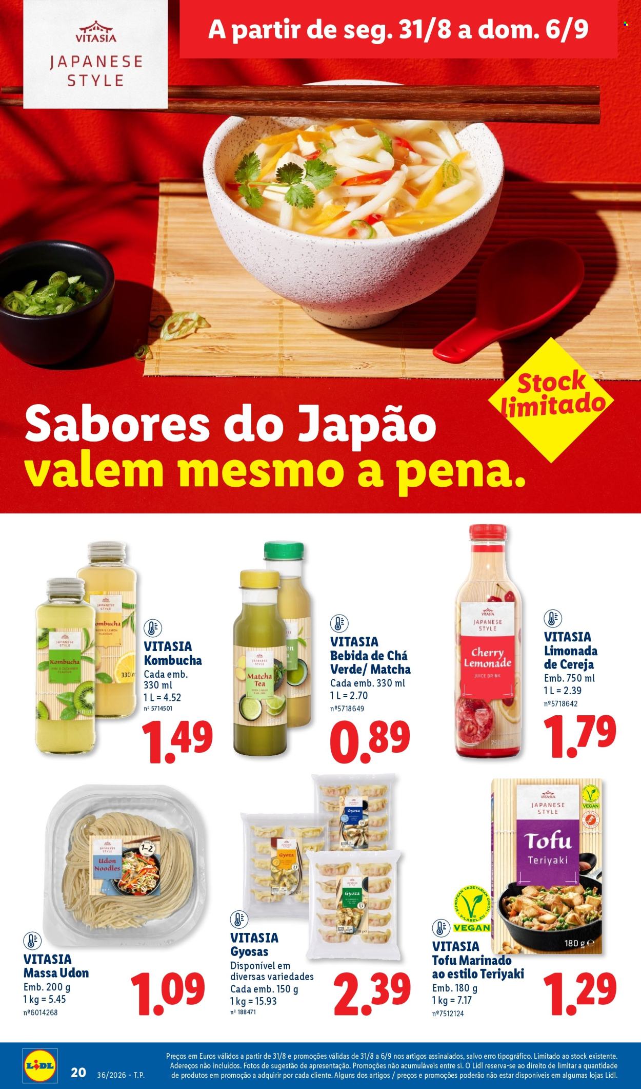 Folheto Lidl - 31.8.2026 - 6.9.2026. Página 20