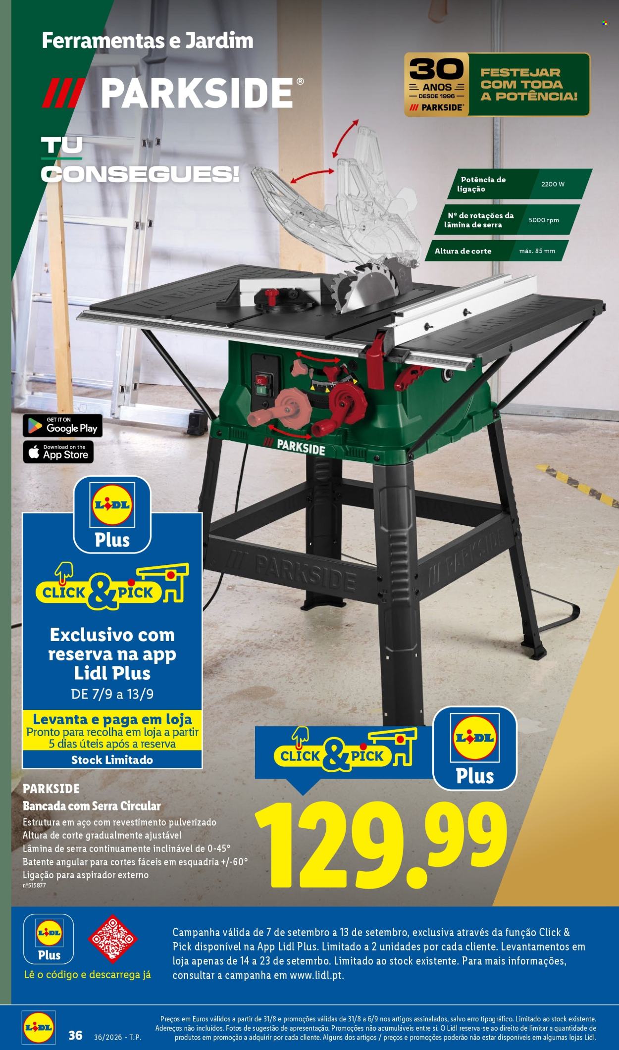 Folheto Lidl - 31.8.2026 - 6.9.2026. Página 36