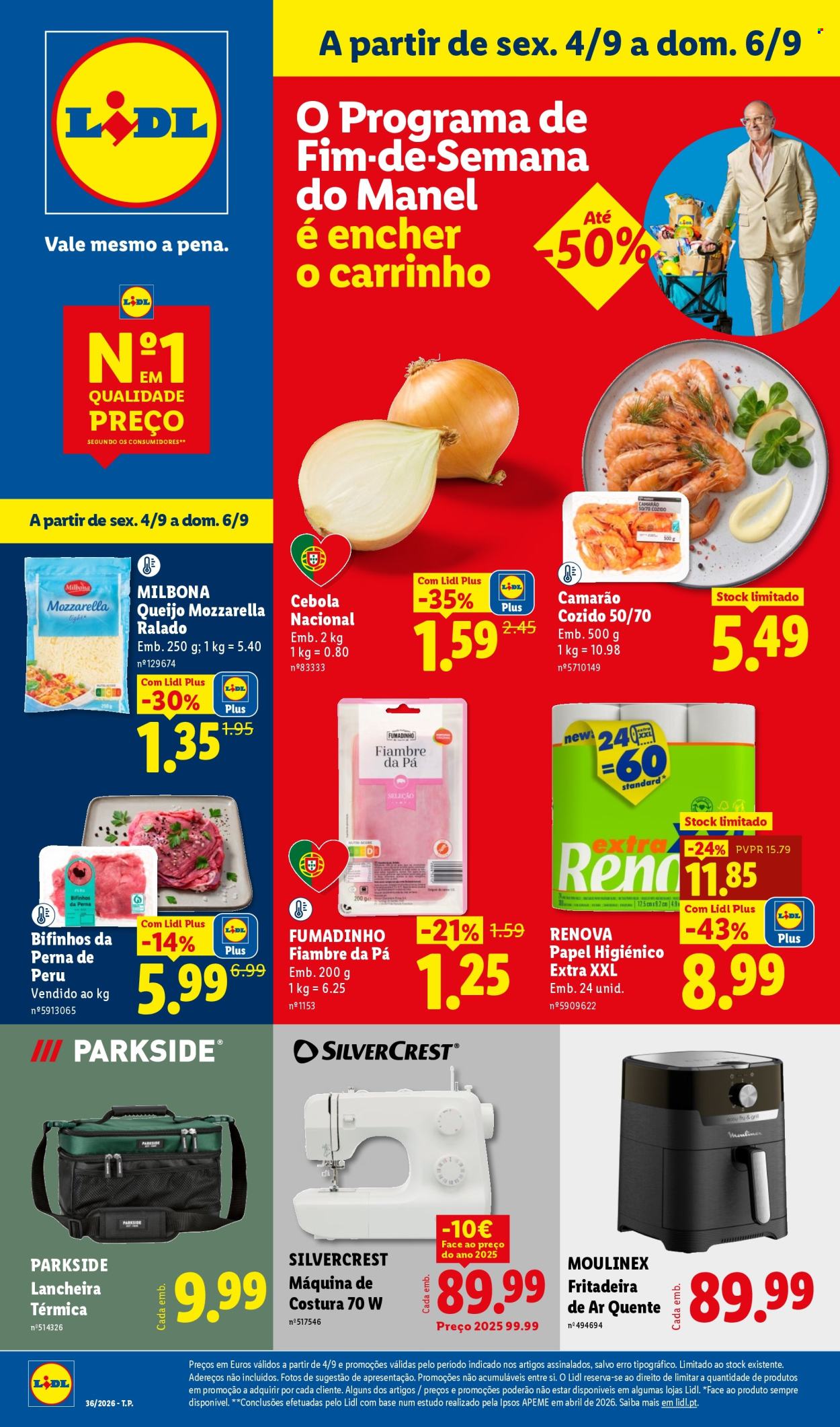 Folheto Lidl - 4.9.2026 - 6.9.2026. Página 1