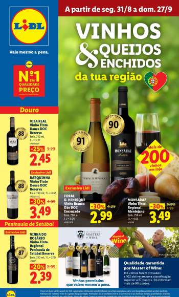 Folheto Lidl - 31.8.2026 - 27.9.2026.