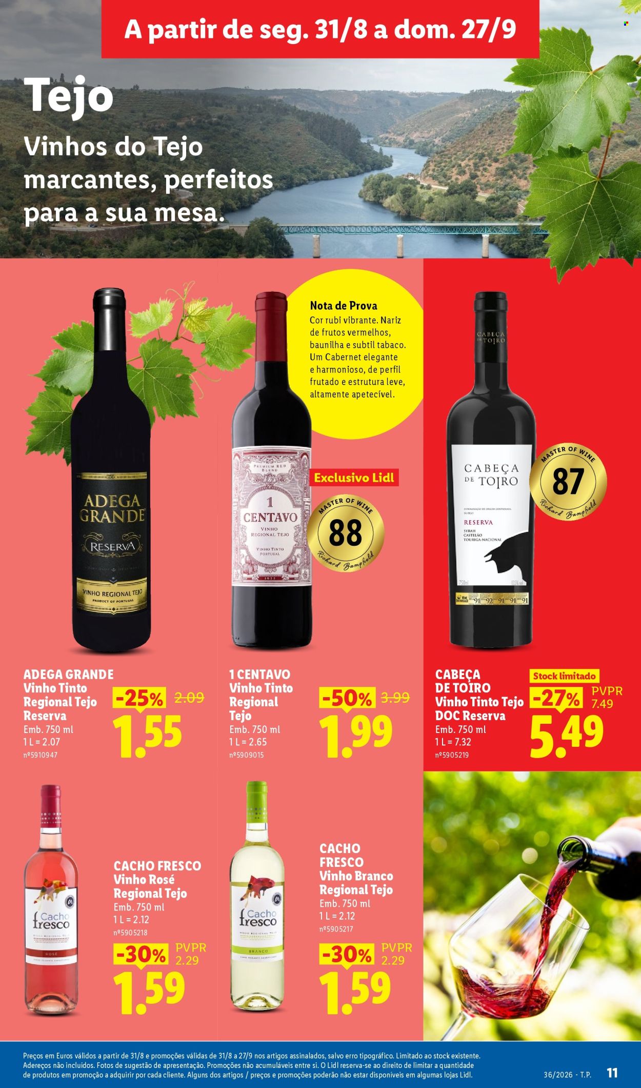 Folheto Lidl - 31.8.2026 - 27.9.2026. Página 11