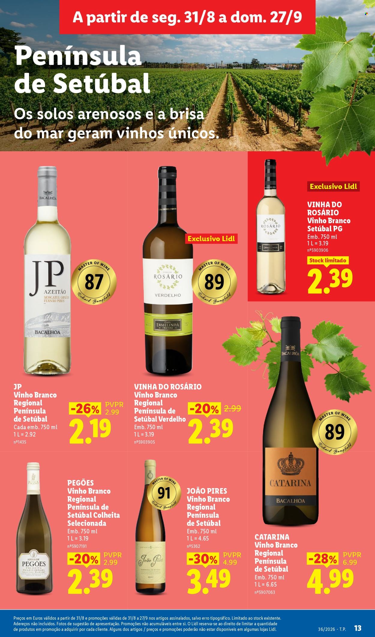 Folheto Lidl - 31.8.2026 - 27.9.2026. Página 13