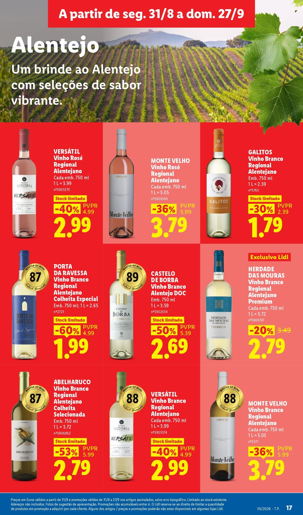 Folheto Lidl - 31.8.2026 - 27.9.2026. Página 17