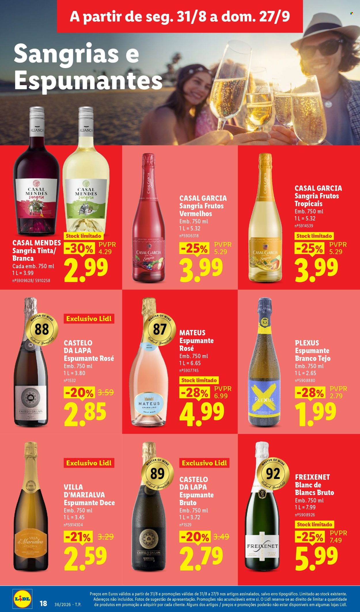 Folheto Lidl - 31.8.2026 - 27.9.2026. Página 18
