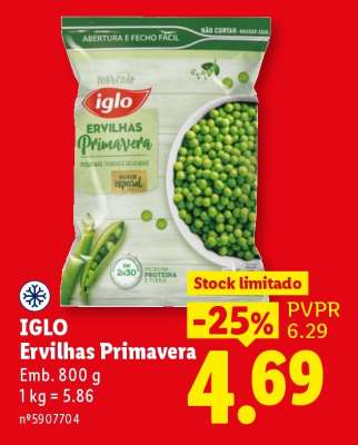 Iglo Ervilhas Primavera