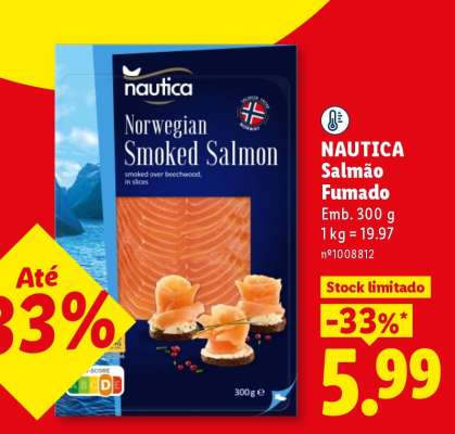 NAUTICA Salmão Fumado