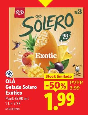 OLÁ Gelado Solero Exótico
