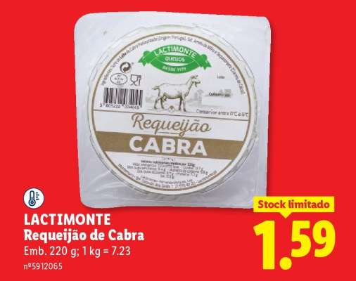 LACTIMONTE Requeijão de Cabra