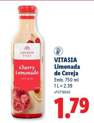 VITASIA Limonada de Cereja