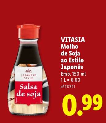 VITASIA Molho de Soja ao Estilo Japonês