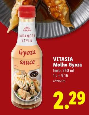 Vitasia Molho Gyoza