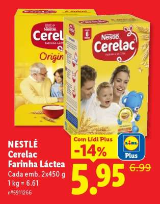 Nestlé Cerelac Farinha Láctea