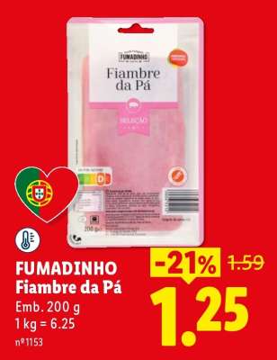 Fumadinho Fiambre da Pá