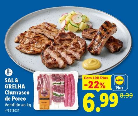 SAL & GRELHA Churrasco de Porco