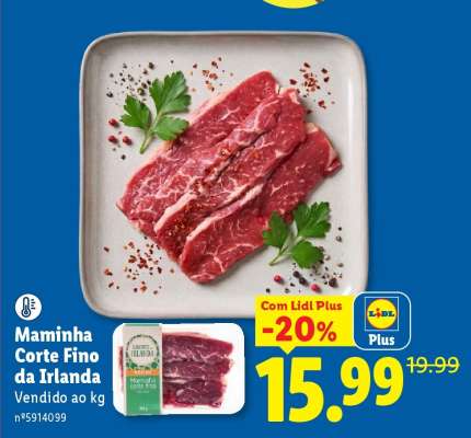 Maminha Corte Fino da Irlanda
