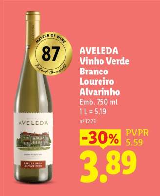 AVELEDA Vinho Verde Branco Loureiro Alvarinho