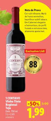 1 Centavo Vinho Tinto Regional Tejo