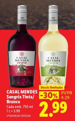 Casal Mendes Sangria Tinta/Branca
