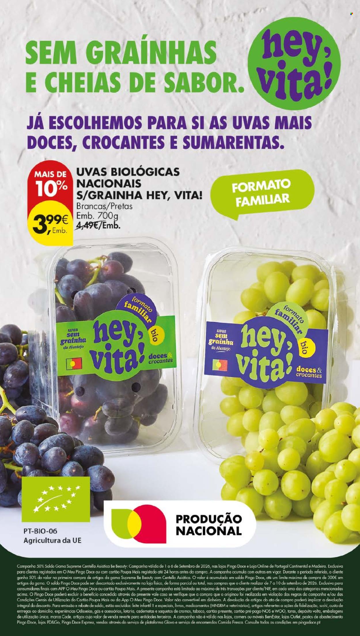 Folheto Pingo Doce - 1.9.2026 - 7.9.2026. Página 52