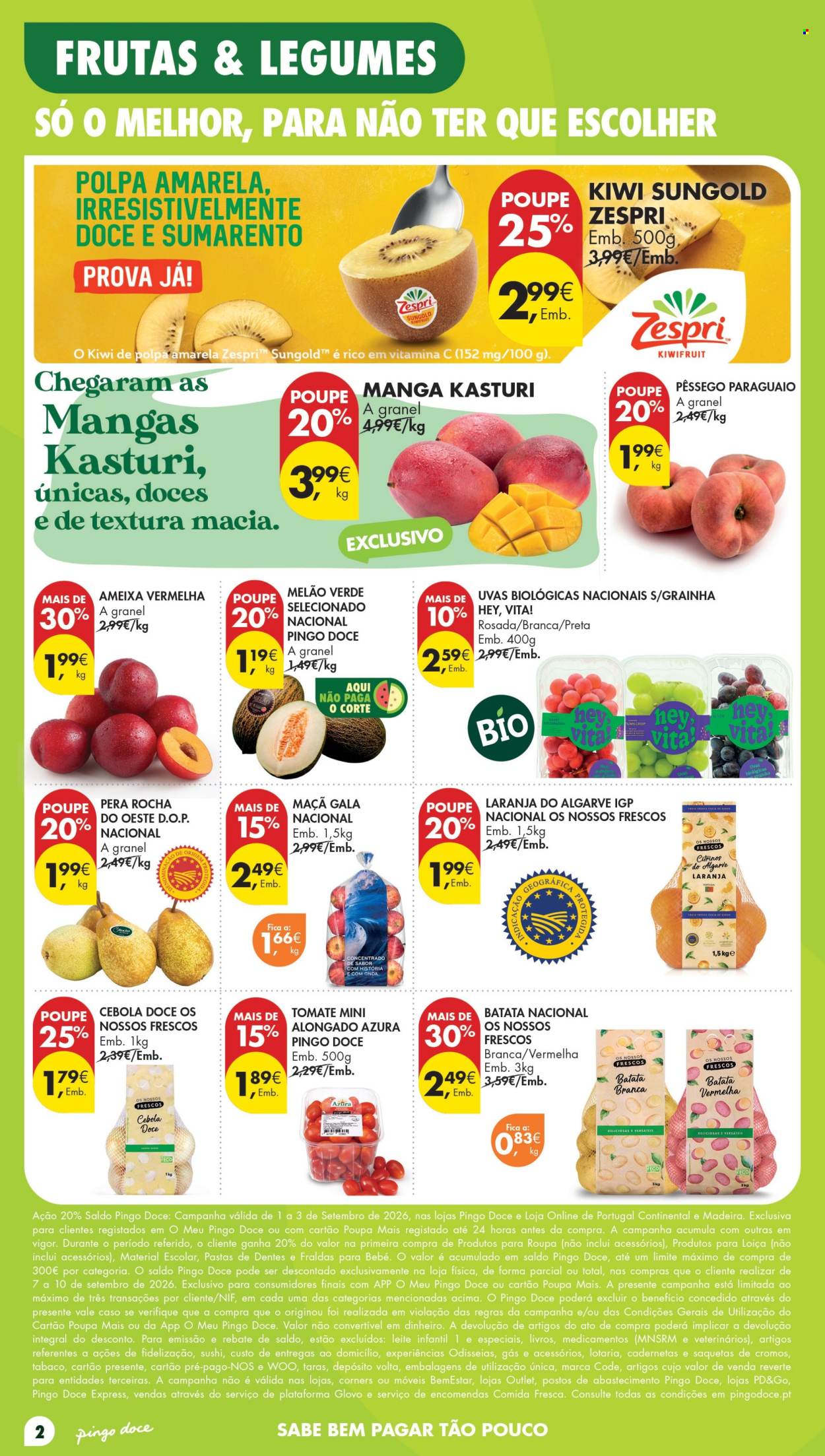 Folheto Pingo Doce - 1.9.2026 - 7.9.2026. Página 2