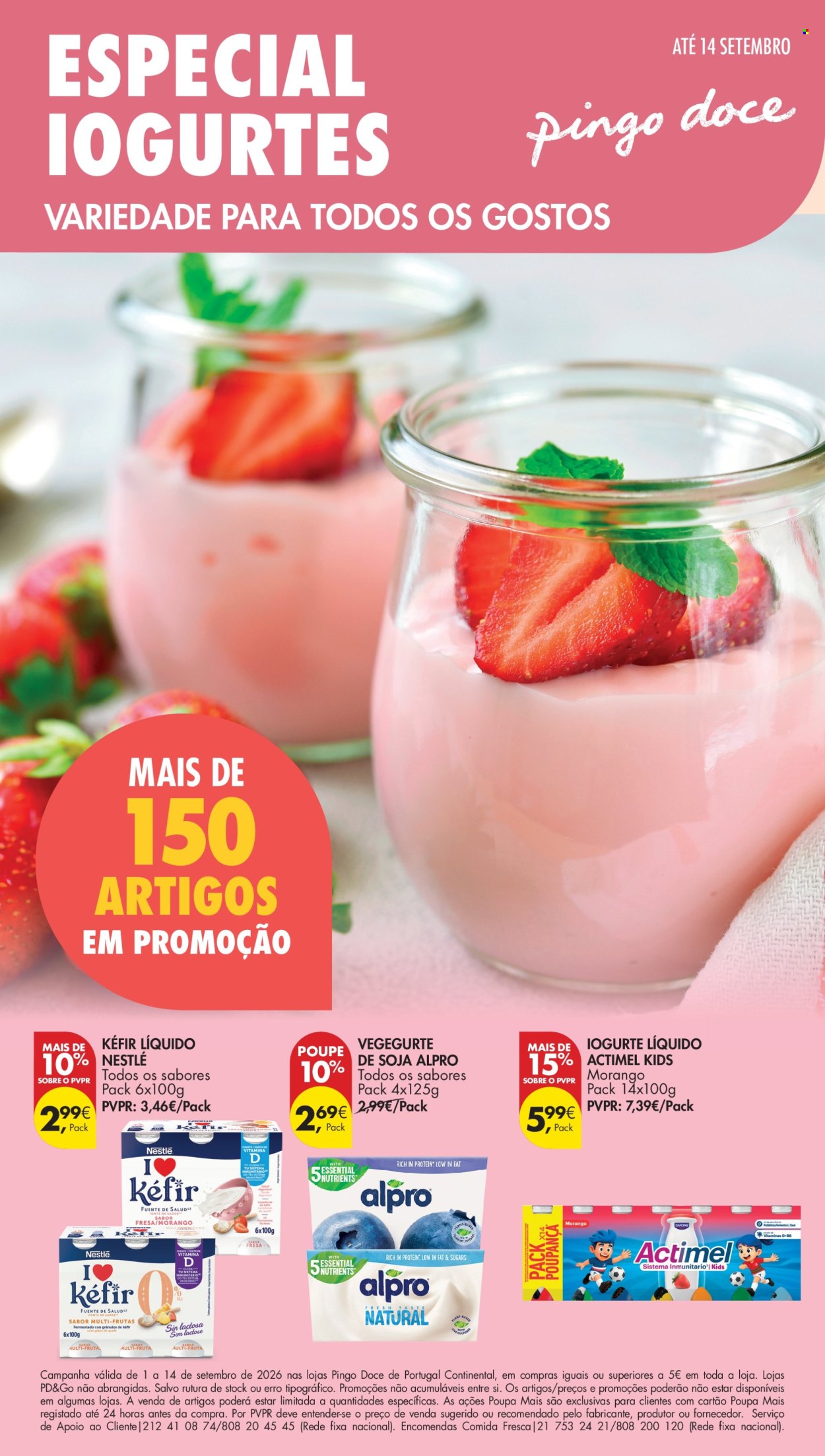 Folheto Pingo Doce - 1.9.2026 - 14.9.2026. Página 1