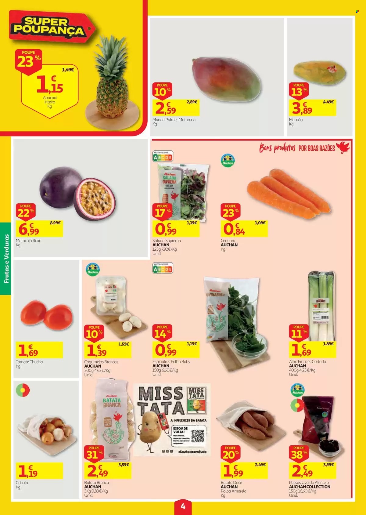 Folheto Auchan - 3.9.2026 - 9.9.2026. Página 4