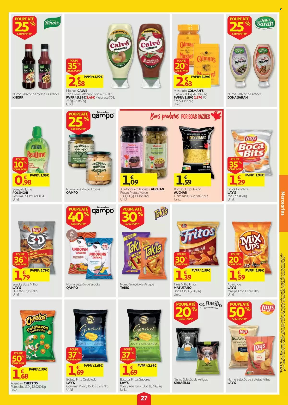 Folheto Auchan - 3.9.2026 - 9.9.2026. Página 27