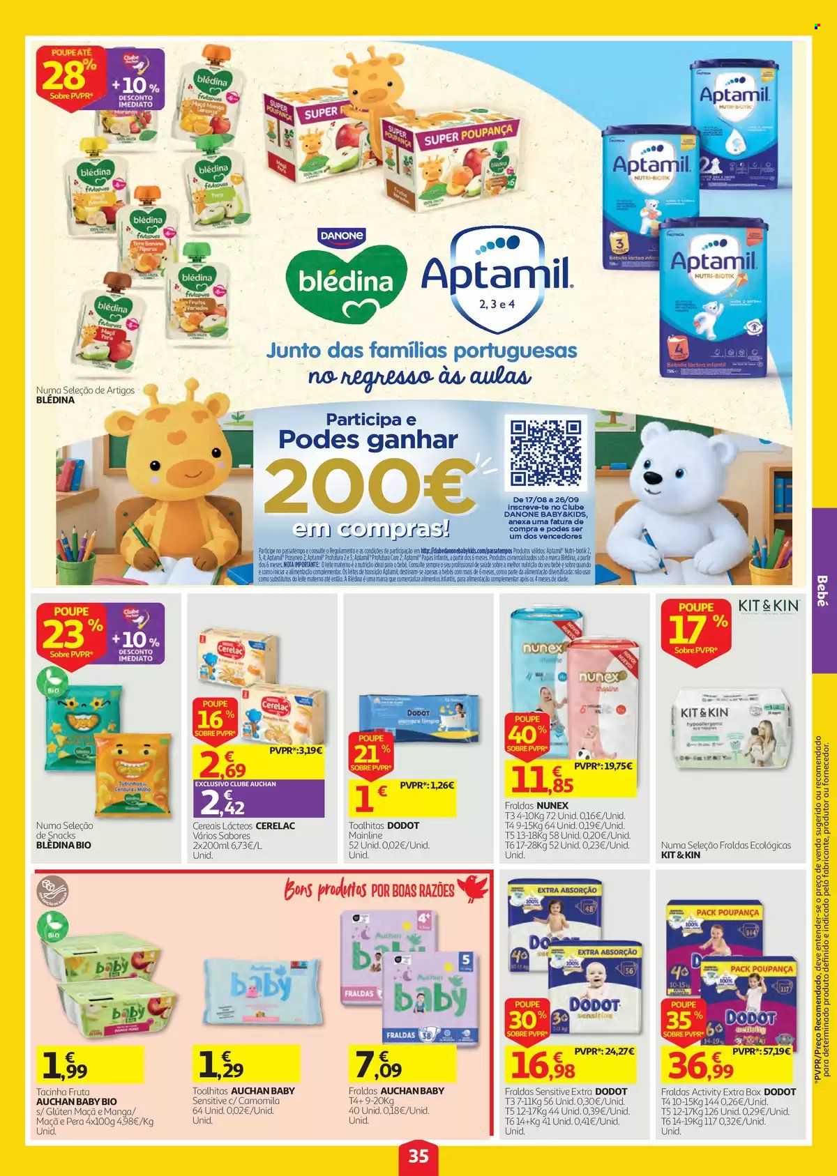 Folheto Auchan - 3.9.2026 - 9.9.2026. Página 35