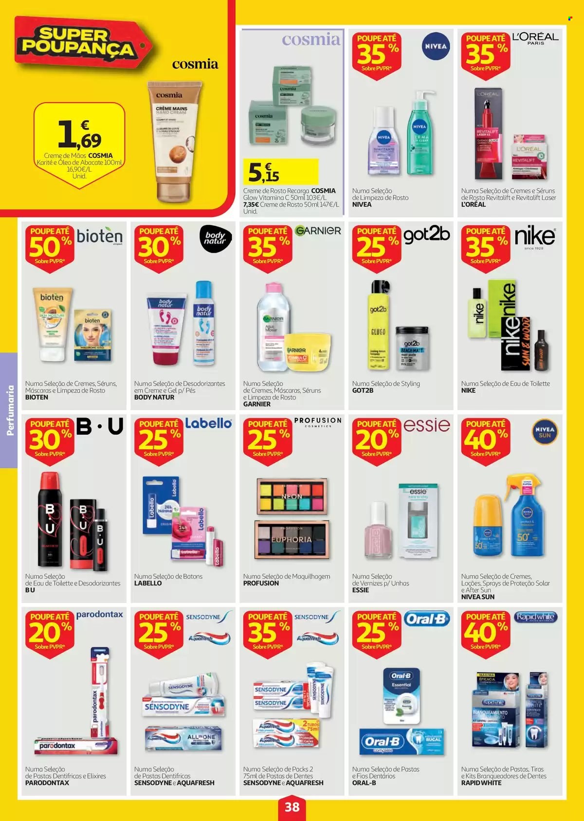 Folheto Auchan - 3.9.2026 - 9.9.2026. Página 38