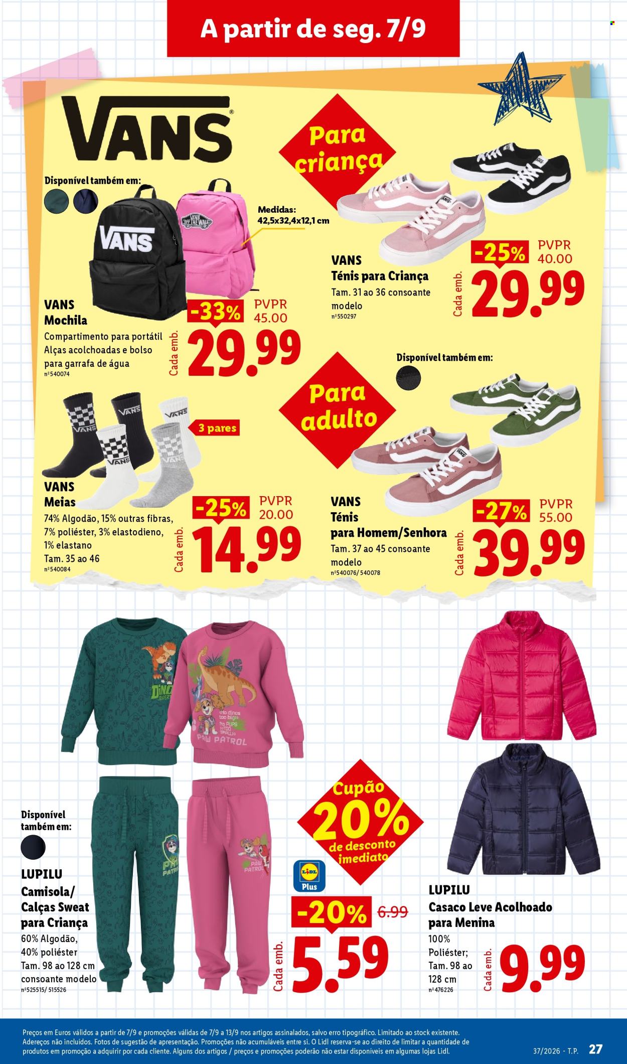 Folheto Lidl - 7.9.2026 - 13.9.2026. Página 29
