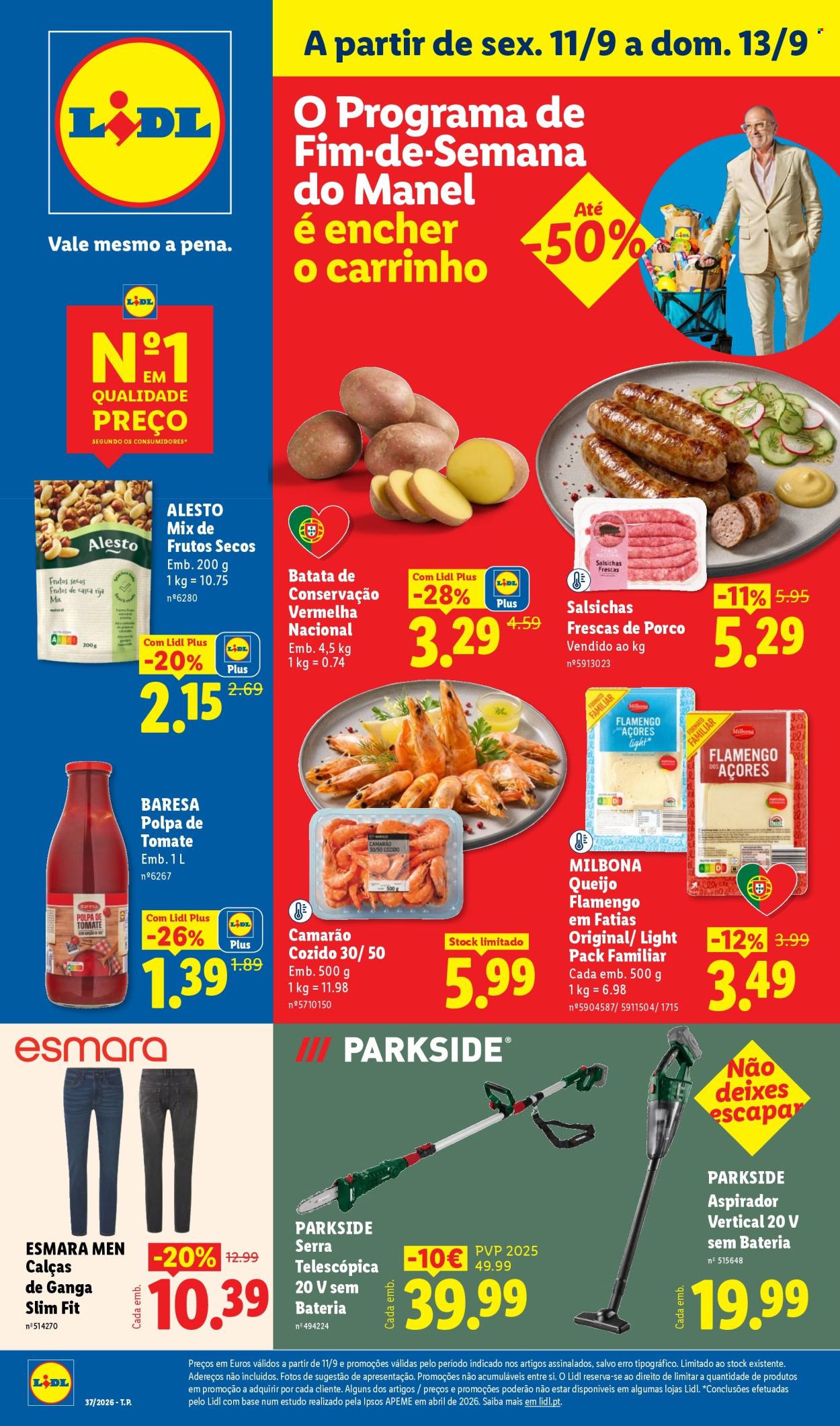 Folheto Lidl - 7.9.2026 - 13.9.2026. Página 1