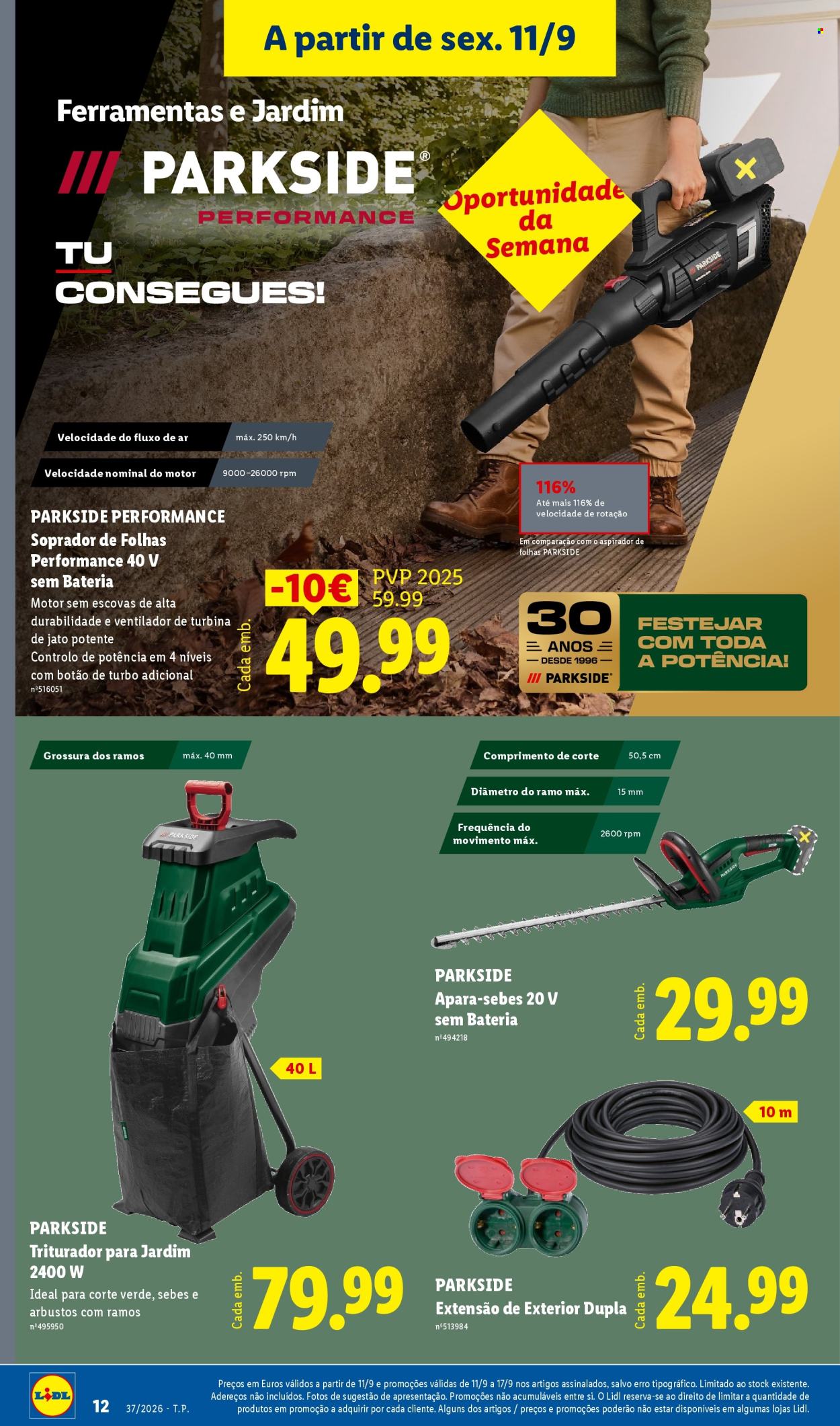 Folheto Lidl - 7.9.2026 - 13.9.2026. Página 12