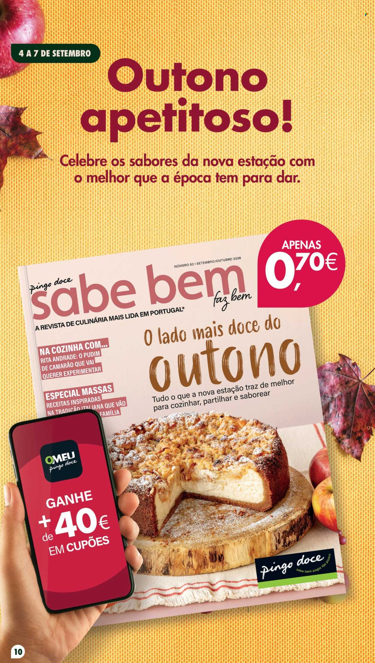 Folheto Pingo Doce - 4.9.2026 - 7.9.2026. Página 10