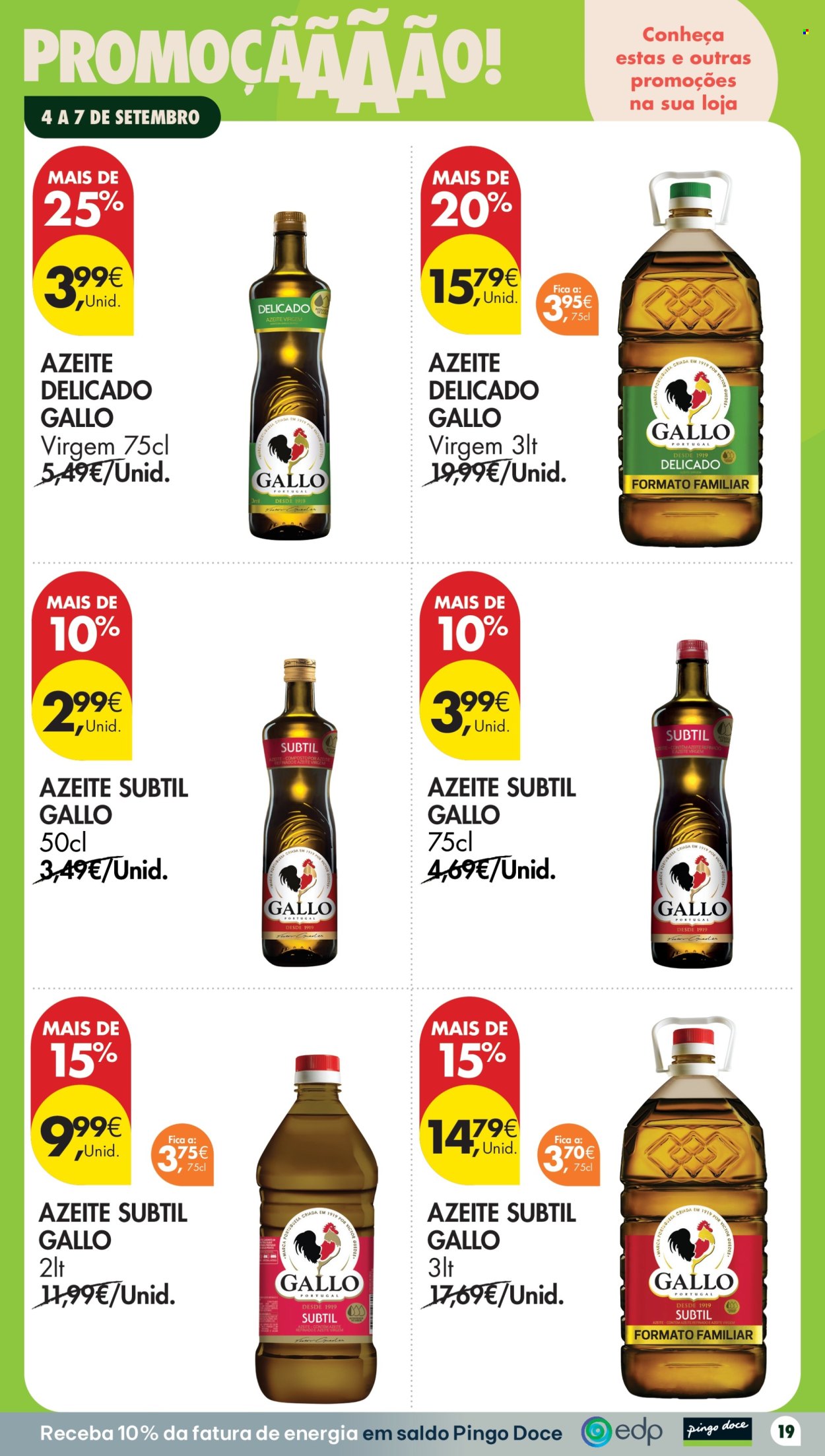 Folheto Pingo Doce - 4.9.2026 - 7.9.2026. Página 19