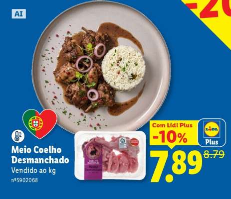 Meio Coelho Desmanchado