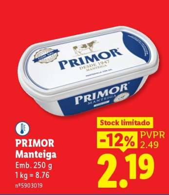 Primor Manteiga
