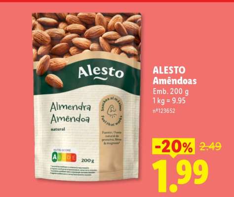 Alesto Amêndoas
