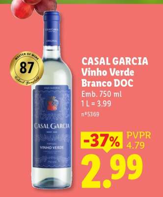 CASAL GARCIA Vinho Verde Branco DOC