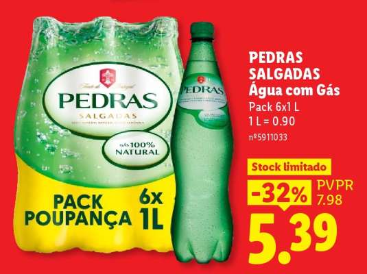 Pedras Salgadas Água com Gás