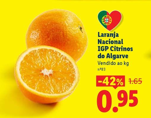 Laranja Nacional - IGP Citrinos do Algarve