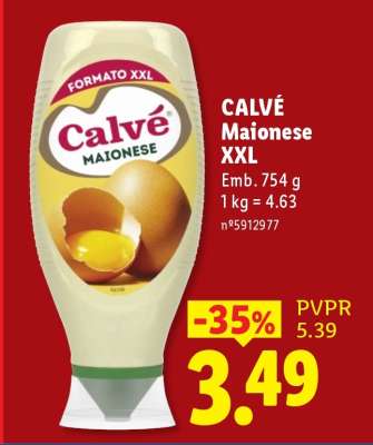 CALVÉ Maionese XXL