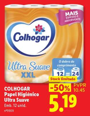 COLHOGAR Papel Higiénico Ultra Suave