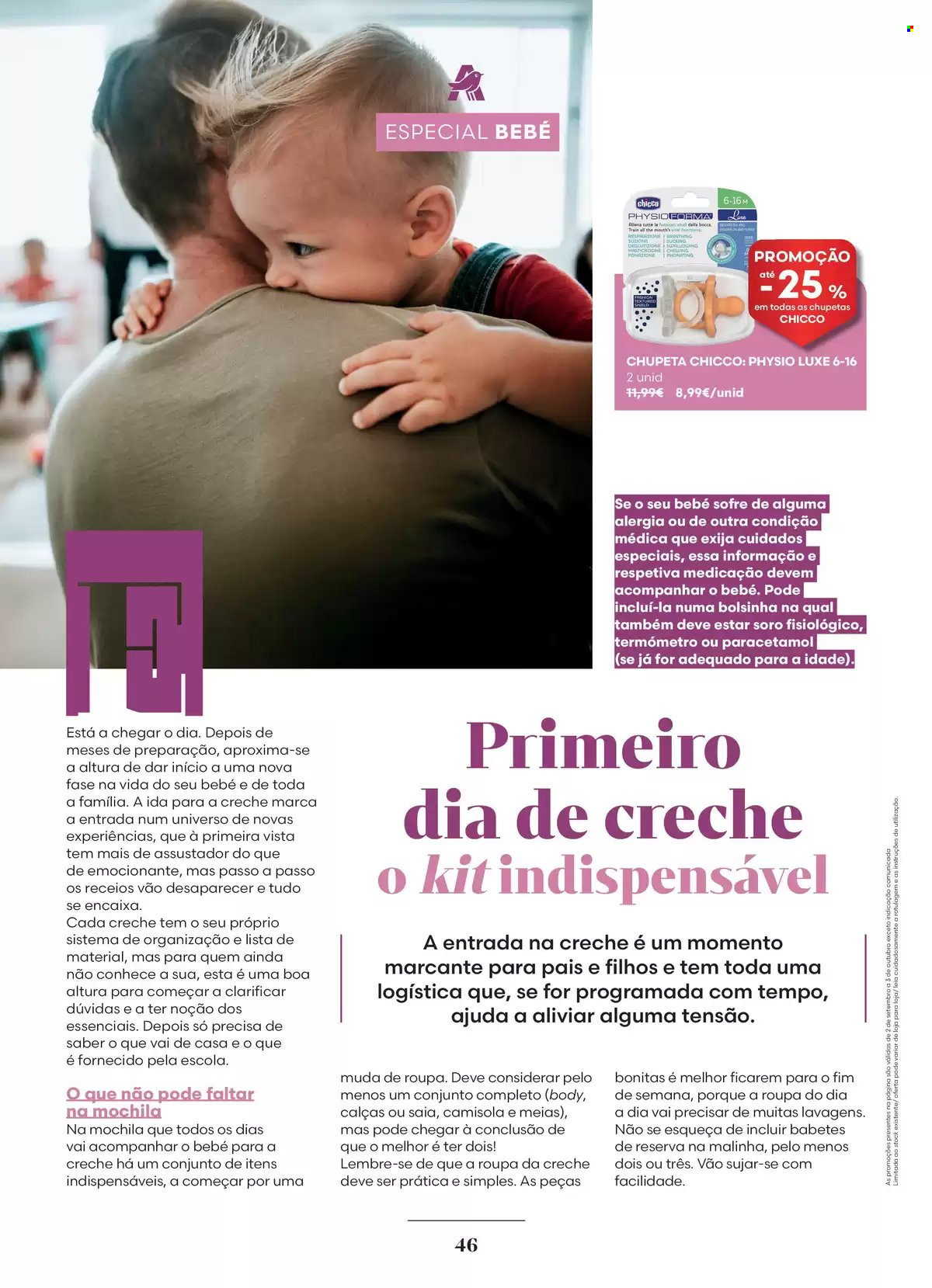 Folheto Auchan - 2.9.2026 - 3.10.2026. Página 46