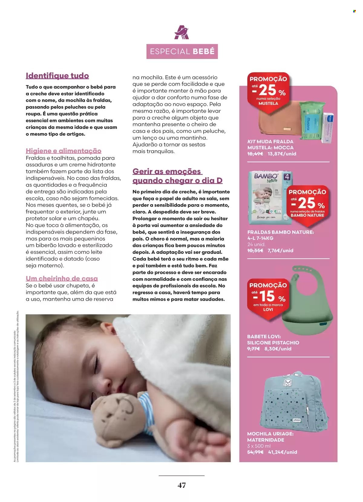 Folheto Auchan - 2.9.2026 - 3.10.2026. Página 47